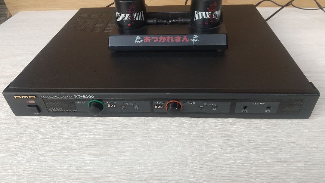 BMB ワイヤレスマイクセット ★WT-8000+WM850 ★取説付き