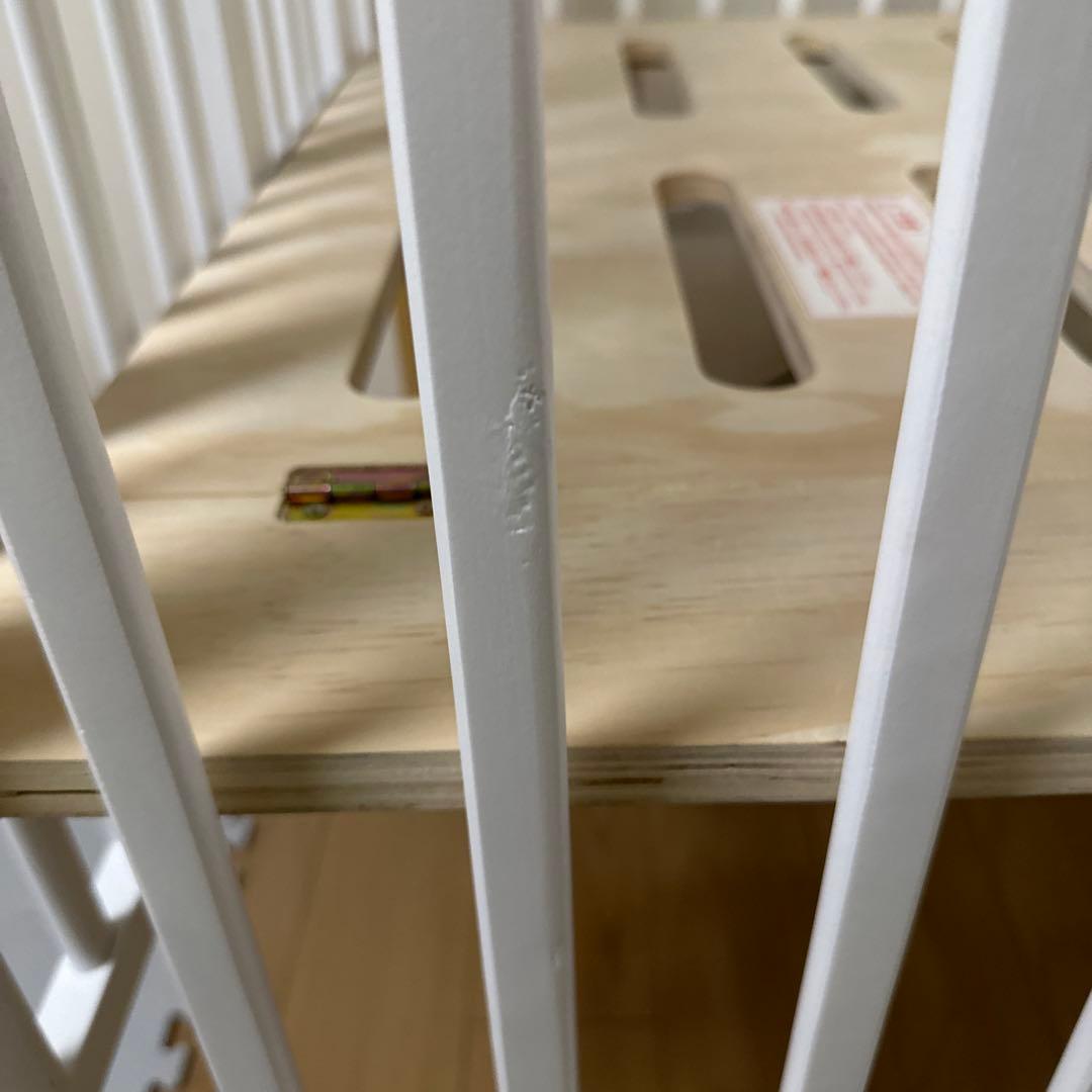 大和屋　パタン2 折りたたみミニベビーベッド　60×90