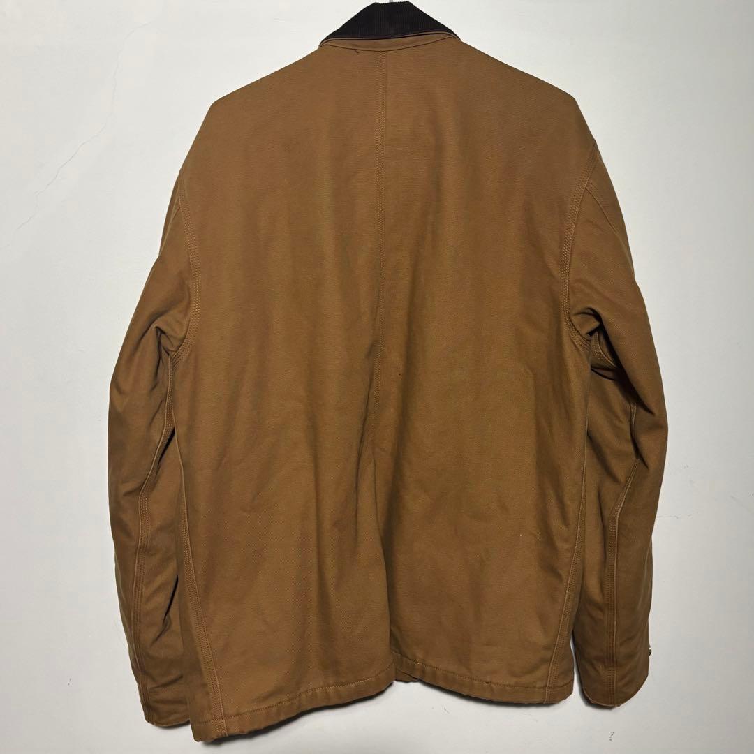 古着Carhartt ブラウン カバーオール　カーハート　ミシガンチョアコート
