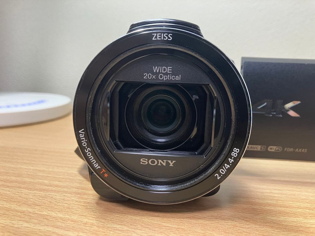 保証付美品・防湿庫保管・保護シール・大手量販店購入SONY FDR-AX45A