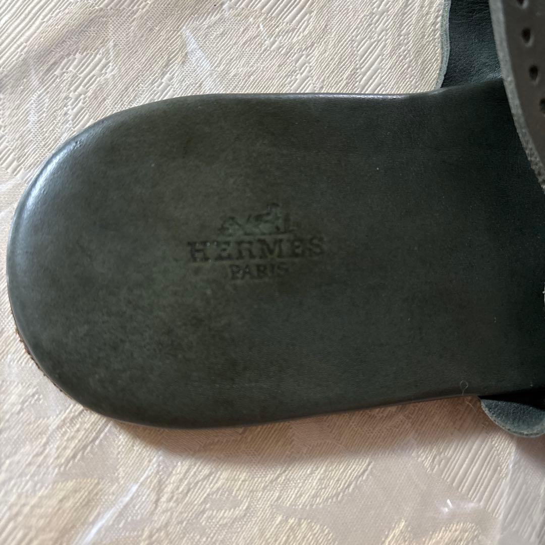 HERMES エルメス　エブリン　サンダル