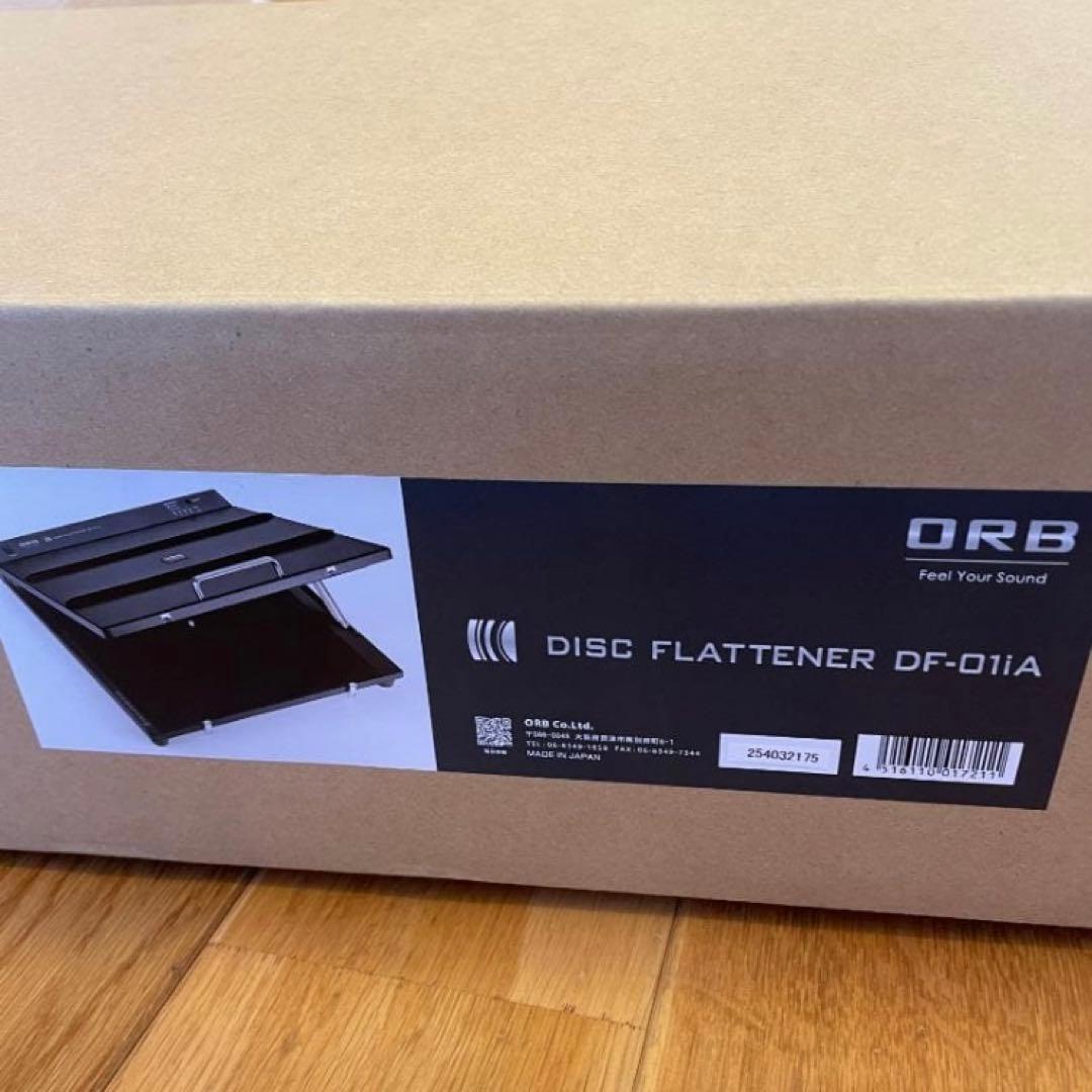 ORB ディスクフラッタナー DF-01iA　アナログディスク反り修正機