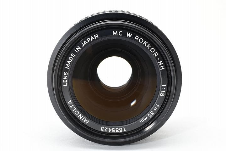 15434 新品同様　ミノルタ MINOLTA 35mm F1.8 ロッコール