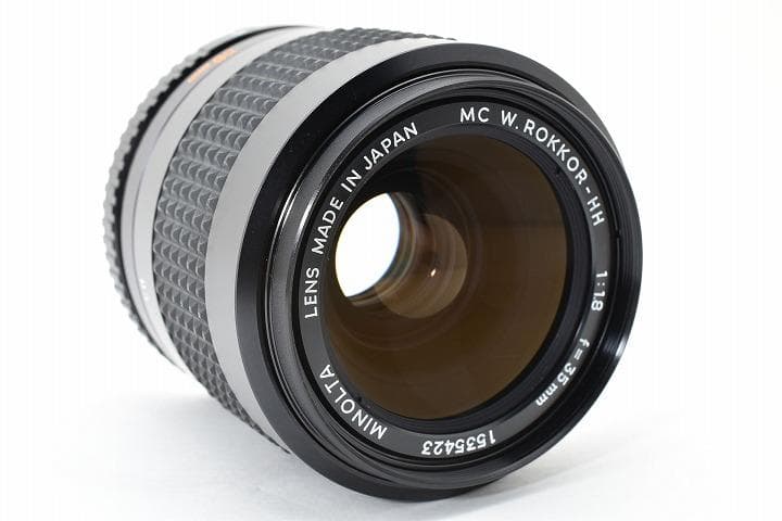 15434 新品同様　ミノルタ MINOLTA 35mm F1.8 ロッコール
