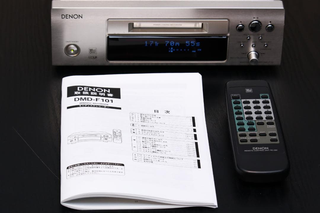 DENON DMD-F102　MDプレーヤー/レコーダー　　onihさんのため