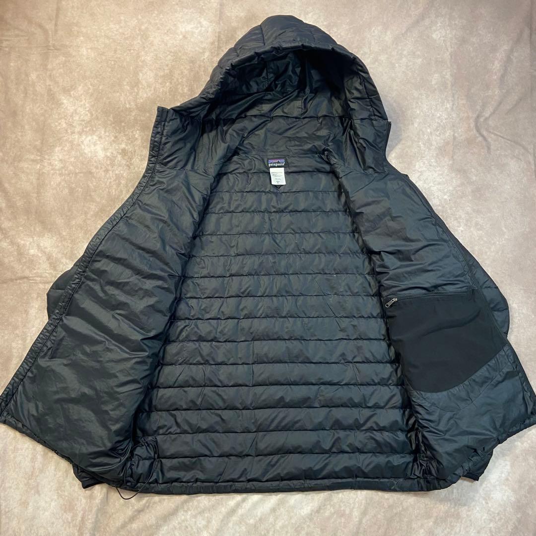 Patagonia ダウンセーターフーディー ブラック XL 2009年製