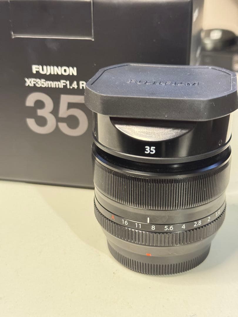 FUJINON XF35mmF1.4 R フィルター付き