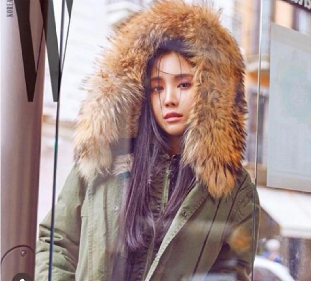 Mr&Mrs Italy 極上ラクーン&コヨーテ モッズコート XXS