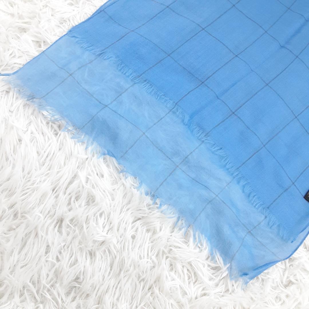 美品◎Dunhill ダンヒル ストールマフラー3本セット まとめ 黒 紺 水色