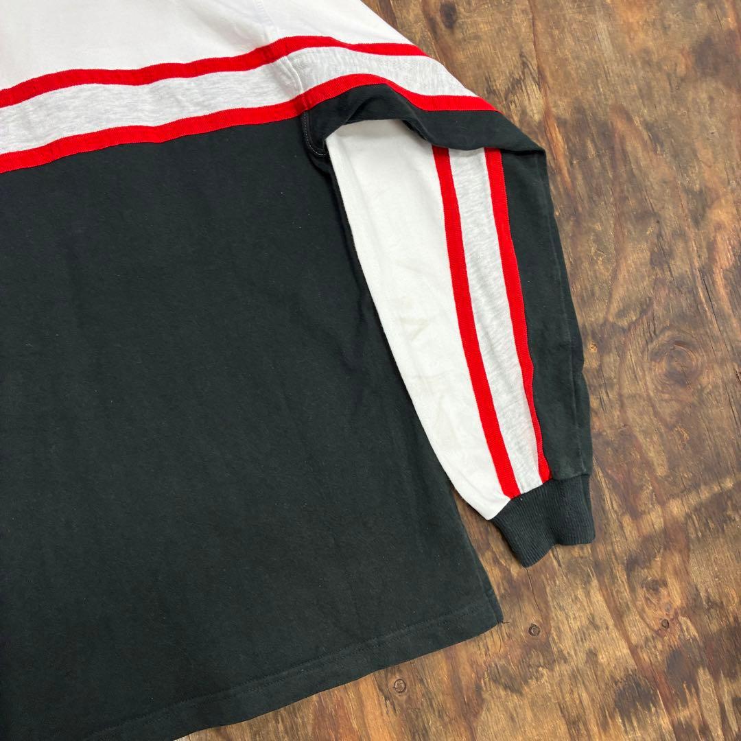 90s CANTERBURY ラガーシャツ オールブラックス ユニフォーム