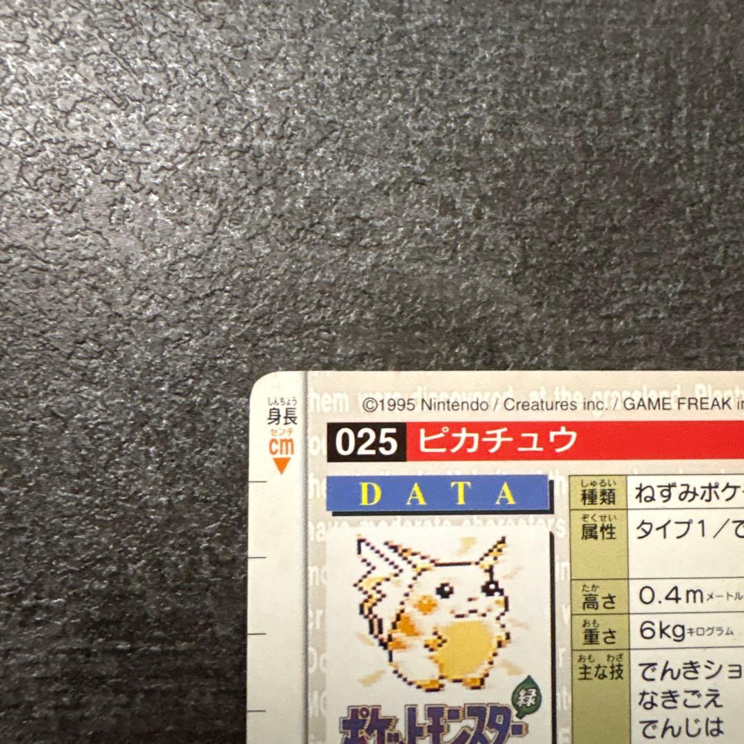 ポケモンカード カードダス ピカチュウ ライチュウ 緑