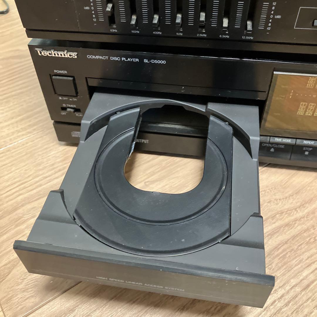 technics コンポセット　D-5000 ジャンク 動作未確認