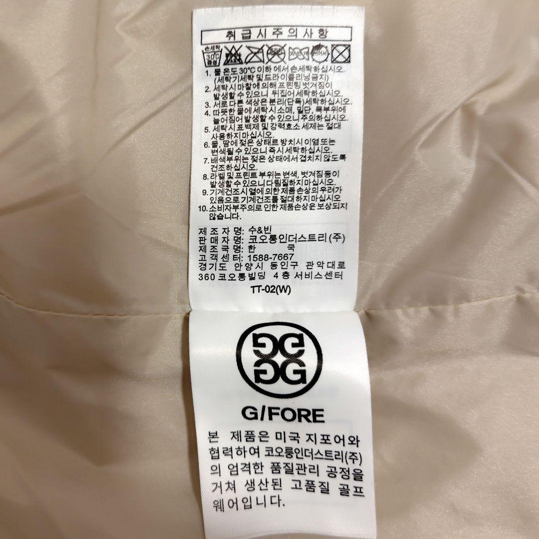 ◆美品◆　G/FORE ジーフォア　レディース ゴルフ　ベスト　L