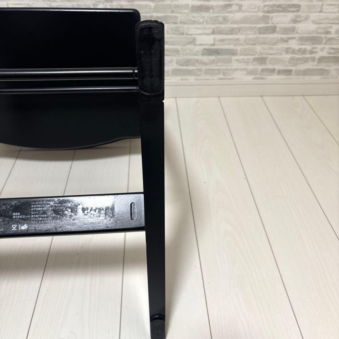 ✨ベビーセットＶ３付き✨ STOKKEストッケトリップトラップ ブラック