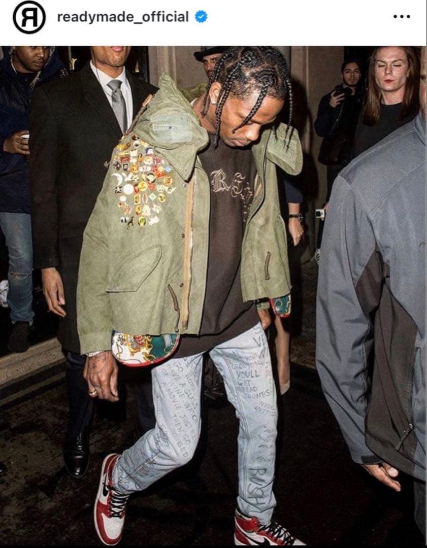 READY MADE レディメイド CUT FISHTAIL PARKA