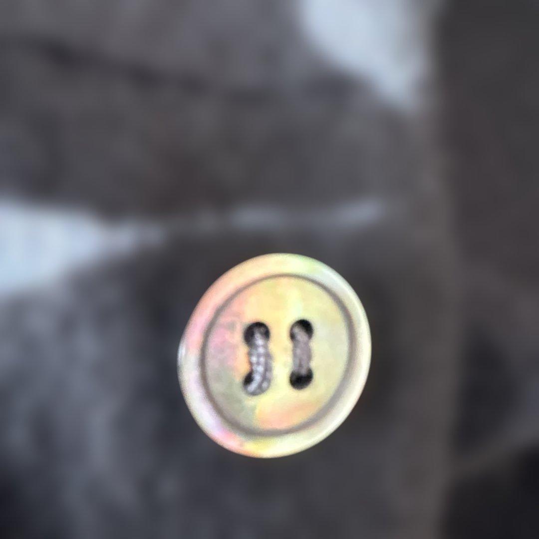 ビンテージ【ウール縮絨】トリココムデギャルソン　ジャケットS 黒　きりかえ　比翼