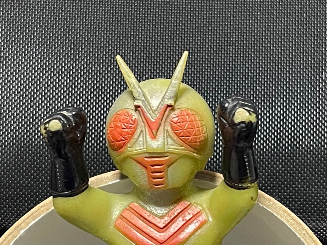 【大きな破損なし】ポピー　仮面ライダーX ミニソフビ　特撮　登場物　フィギュア