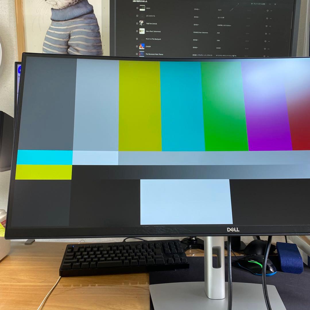 DELL ウルトラワイドモニター P3421W 美品