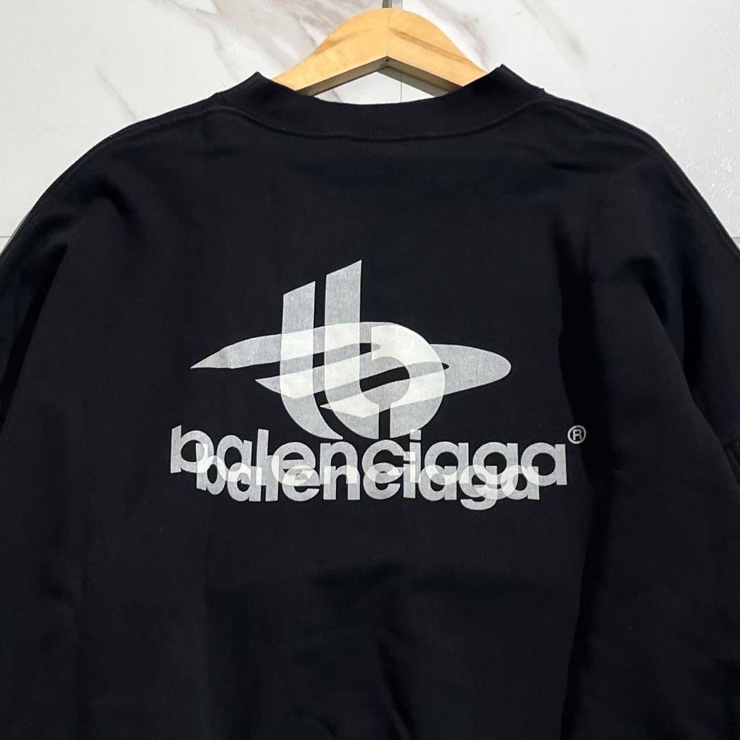 美品現行 BALENCIAGAバレンシアガ24SS レイヤードスポーツスウェット