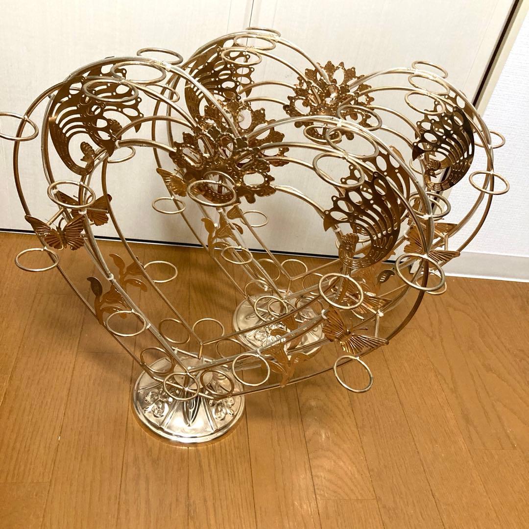 【超美品】　テキーラ観覧車　ハート型LED ワインラック　2つ　定価16000円