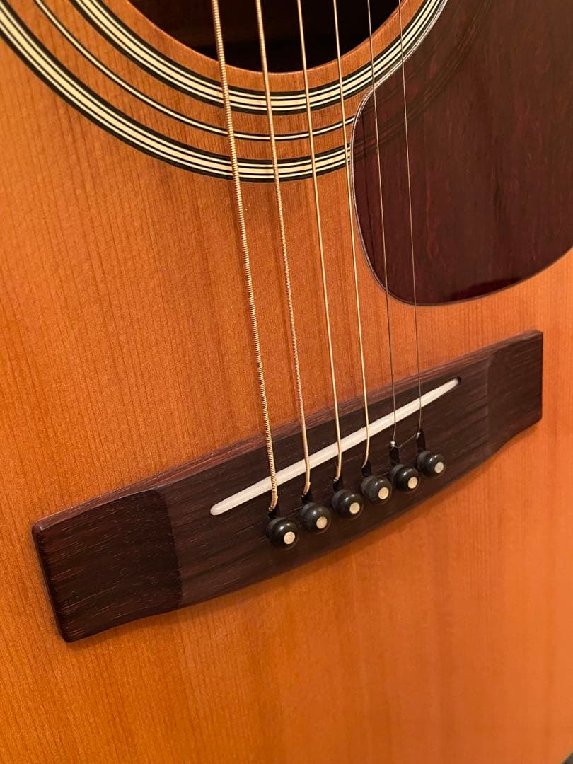 1973年製 YAMAHA FG-200 グリーンラベル カスタム 竹原ピストル