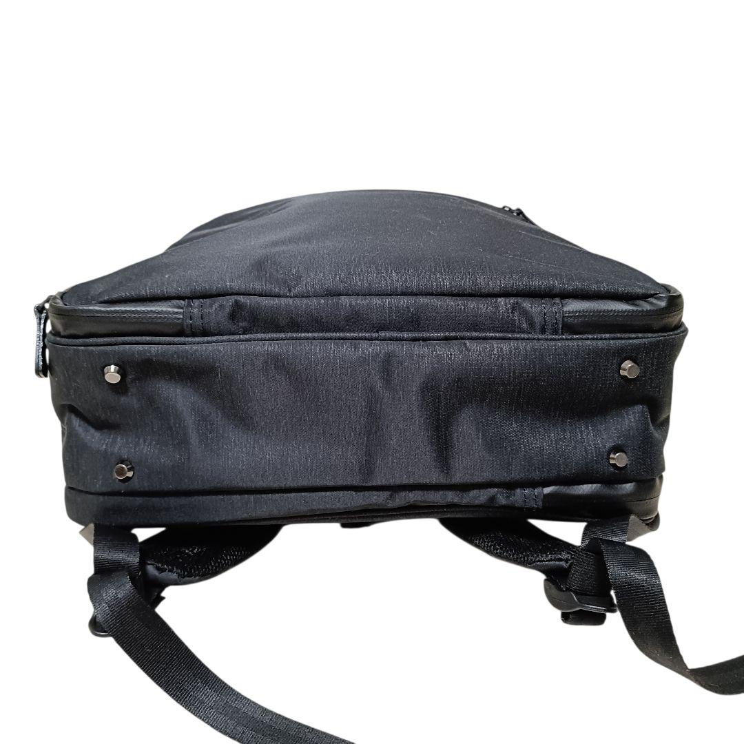 【極美品】エースジーン ガジェタブルヘザー2 リュック バックパックブラック