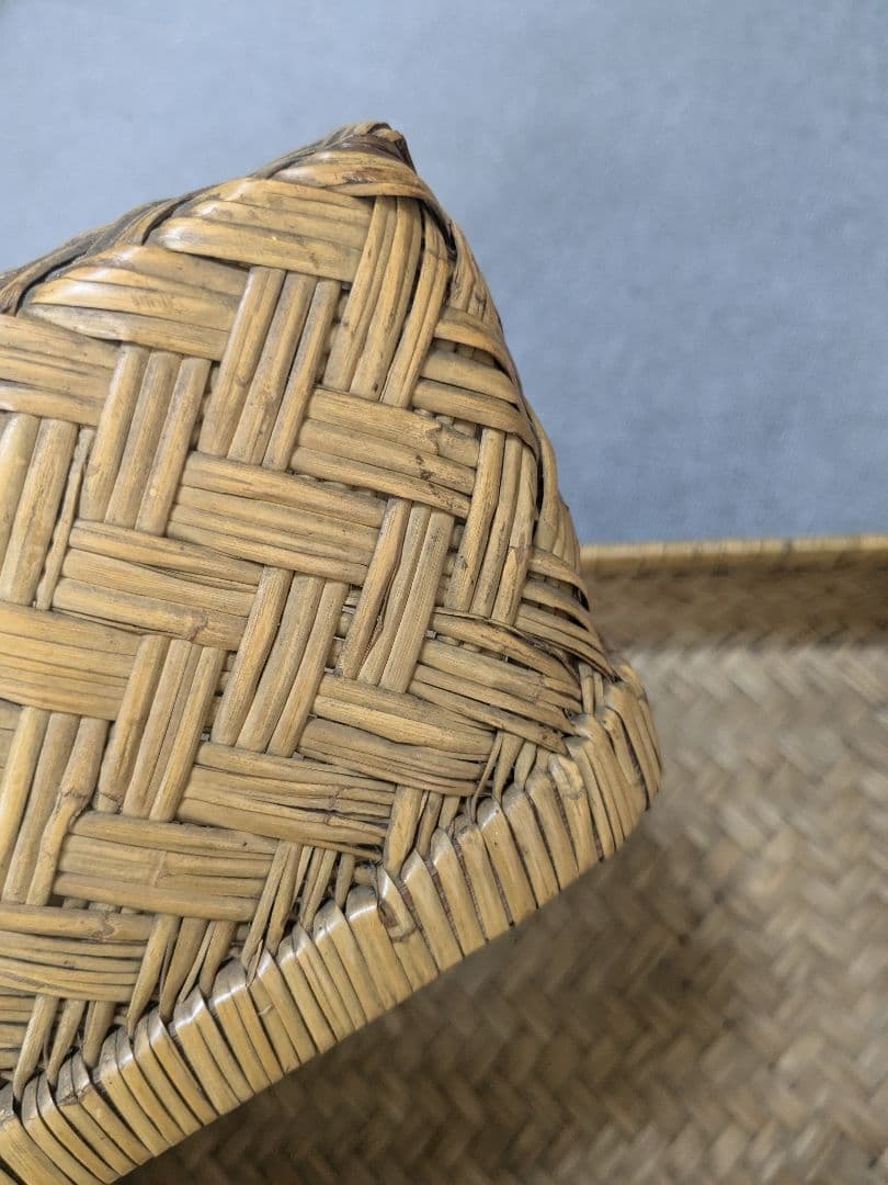 【昭和レトロ】 行李 2個セット 籠 古道具 アンティーク ヴィンテージ