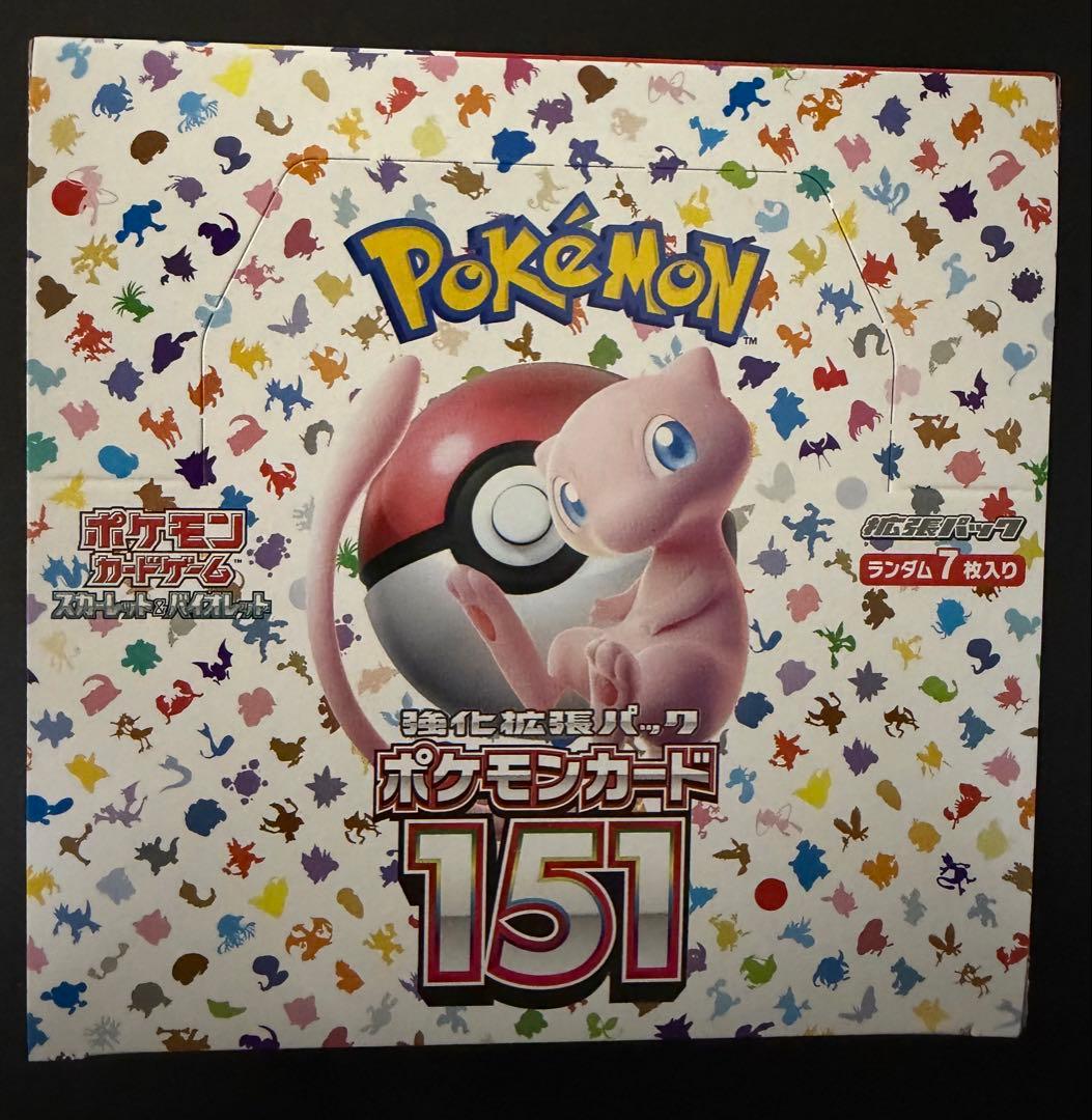 ポケモンカード　151 未開封 box