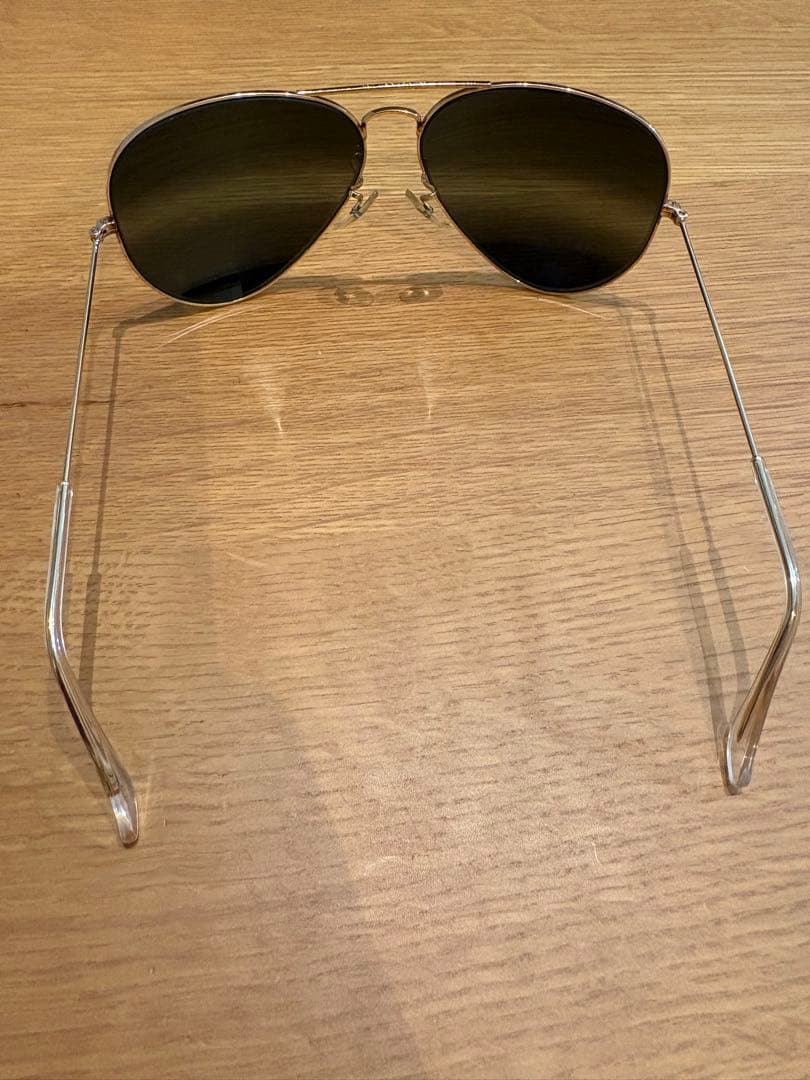 廃盤　B&L Ray-Ban Aviator サングラス ミラーレンズ 62mm