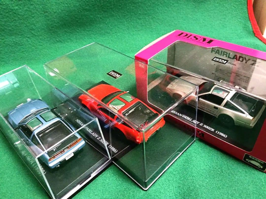 Fairlady Z 300ZR (1986) 1/43 スケール3台セット。