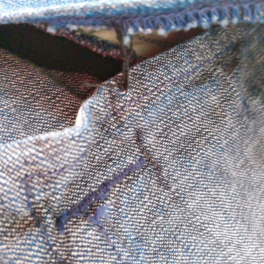 45R/45rpm　デニムジャケット　藍染　インディゴ コンチョボタン　サイズ4