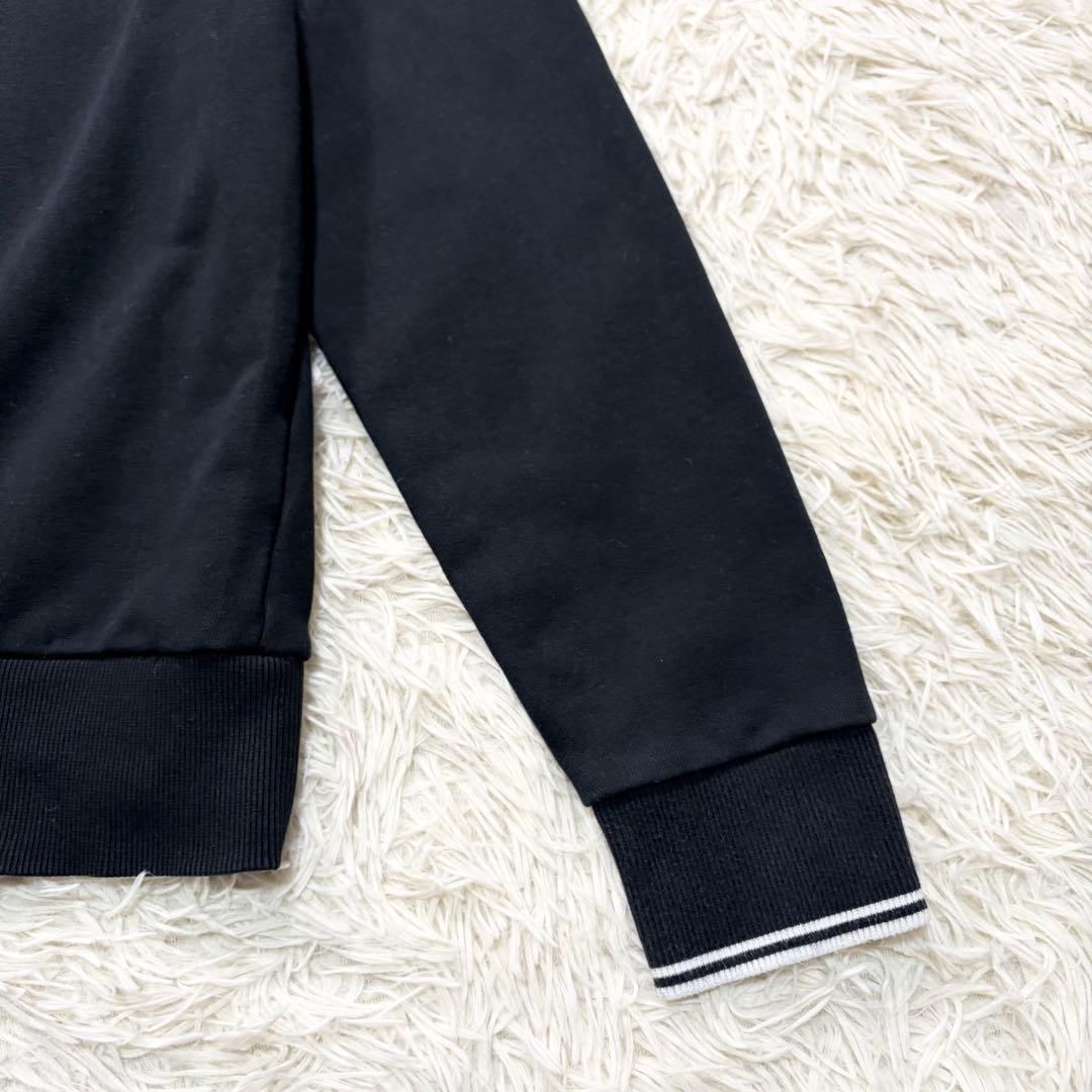 ✨ぞぞ✨フレッドペリー　スウェット　ティップライン　ブラック　M