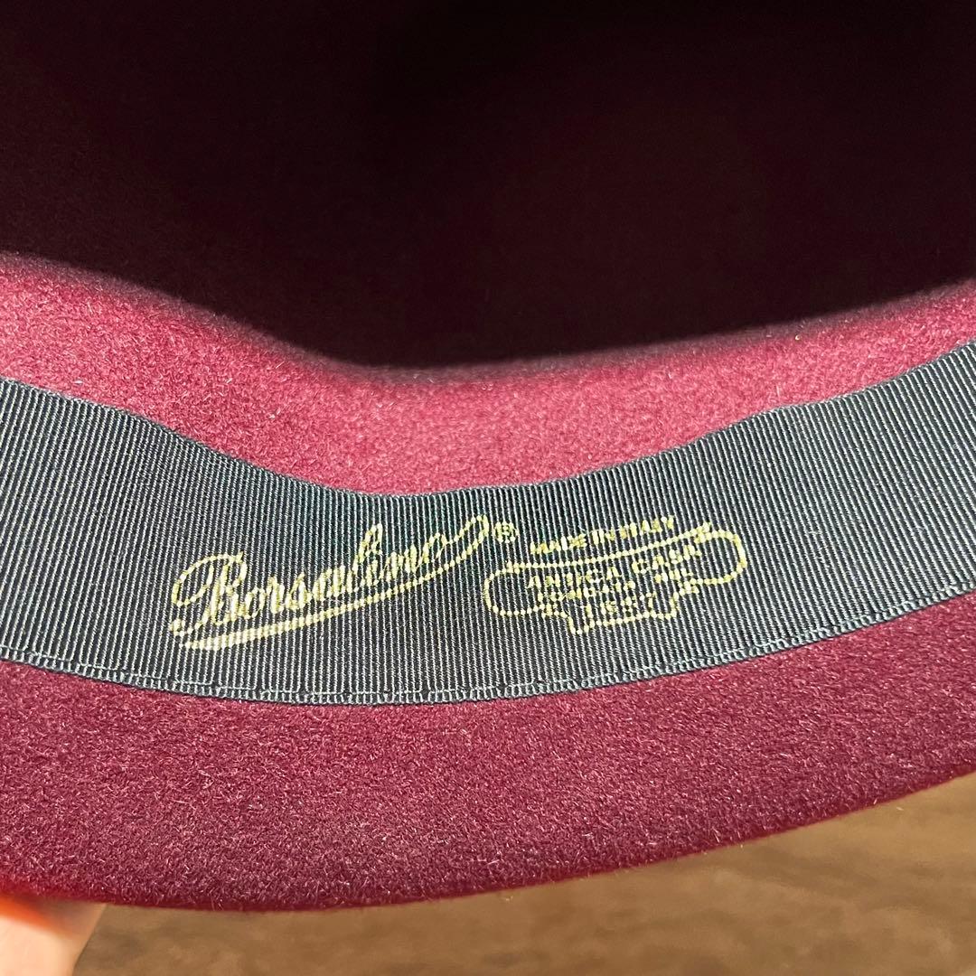 Borsalino ボルサリーノ メンズ ウール ハット イタリア製