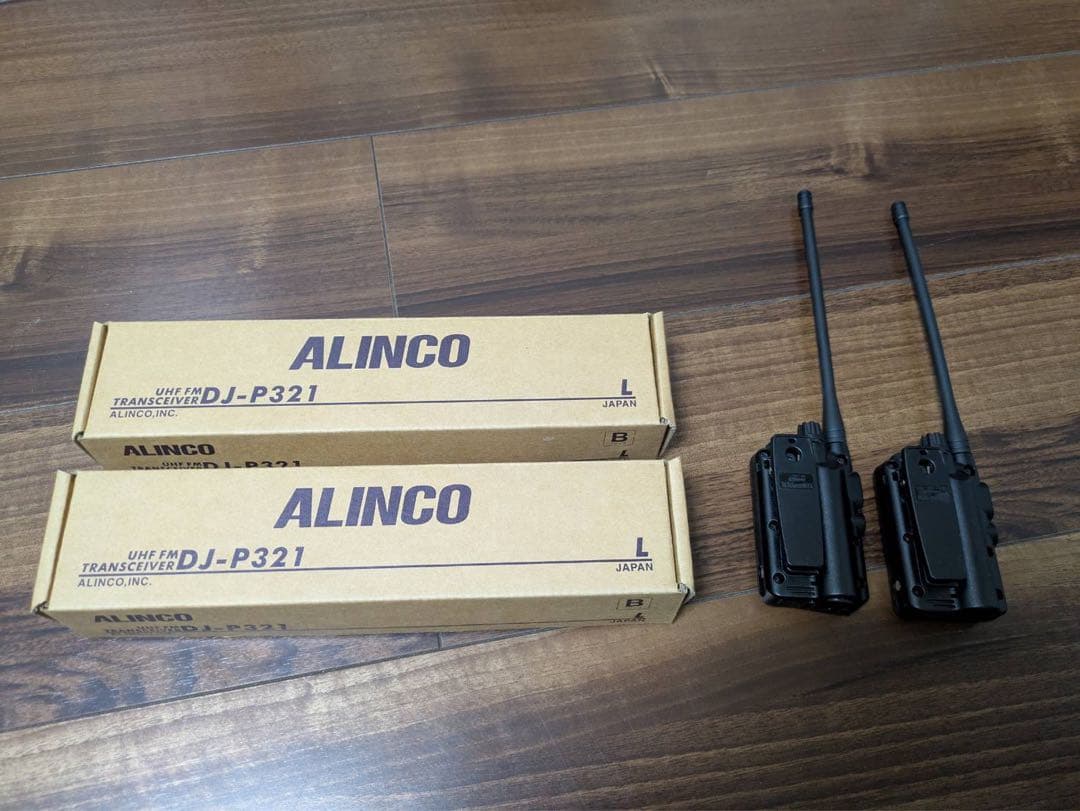 ALINCO　アルインコ DJ-P321BL ロングアンテナタイプ