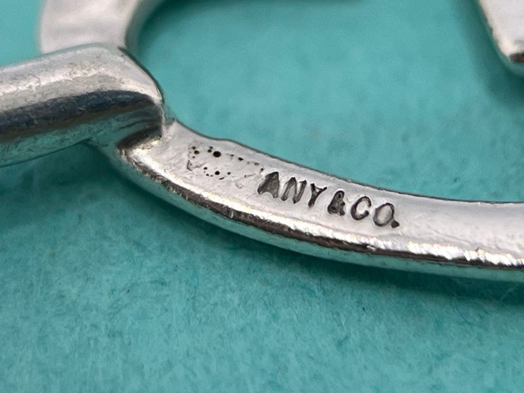 c449 ティファニー　1990 トリプルハート　バングル　シルバー　925