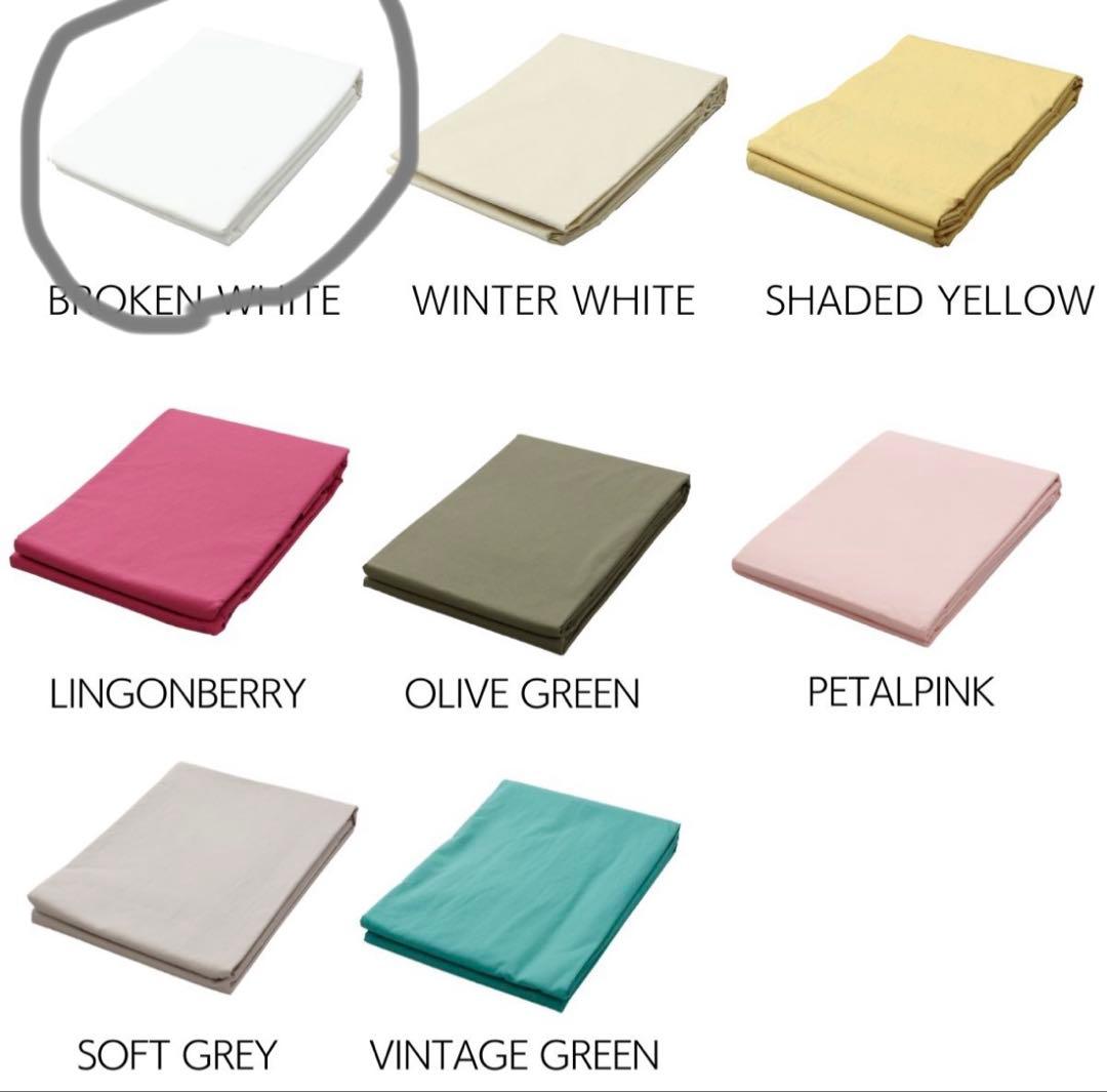 TEKLA フラットシーツ ダブルサイズ ホワイト