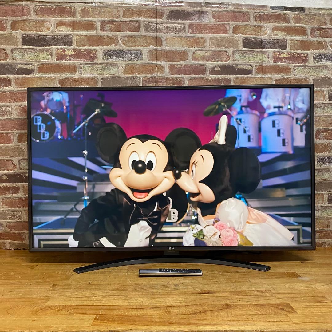LG 50V型 4K液晶テレビ 50UM8100PJA スマートテレビ アプリ○