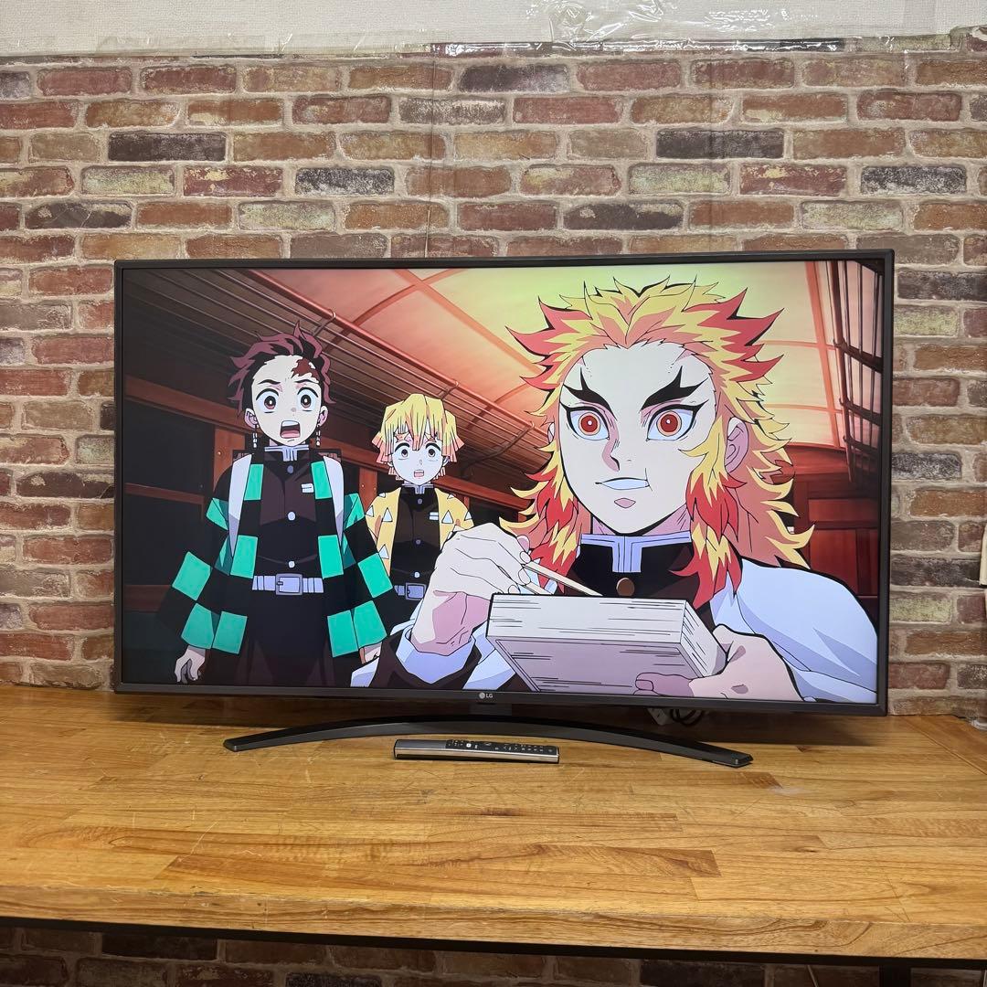 LG 50V型 4K液晶テレビ 50UM8100PJA スマートテレビ アプリ○