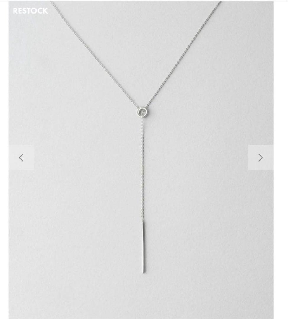 ジュエッテ　ラリエットネックレス