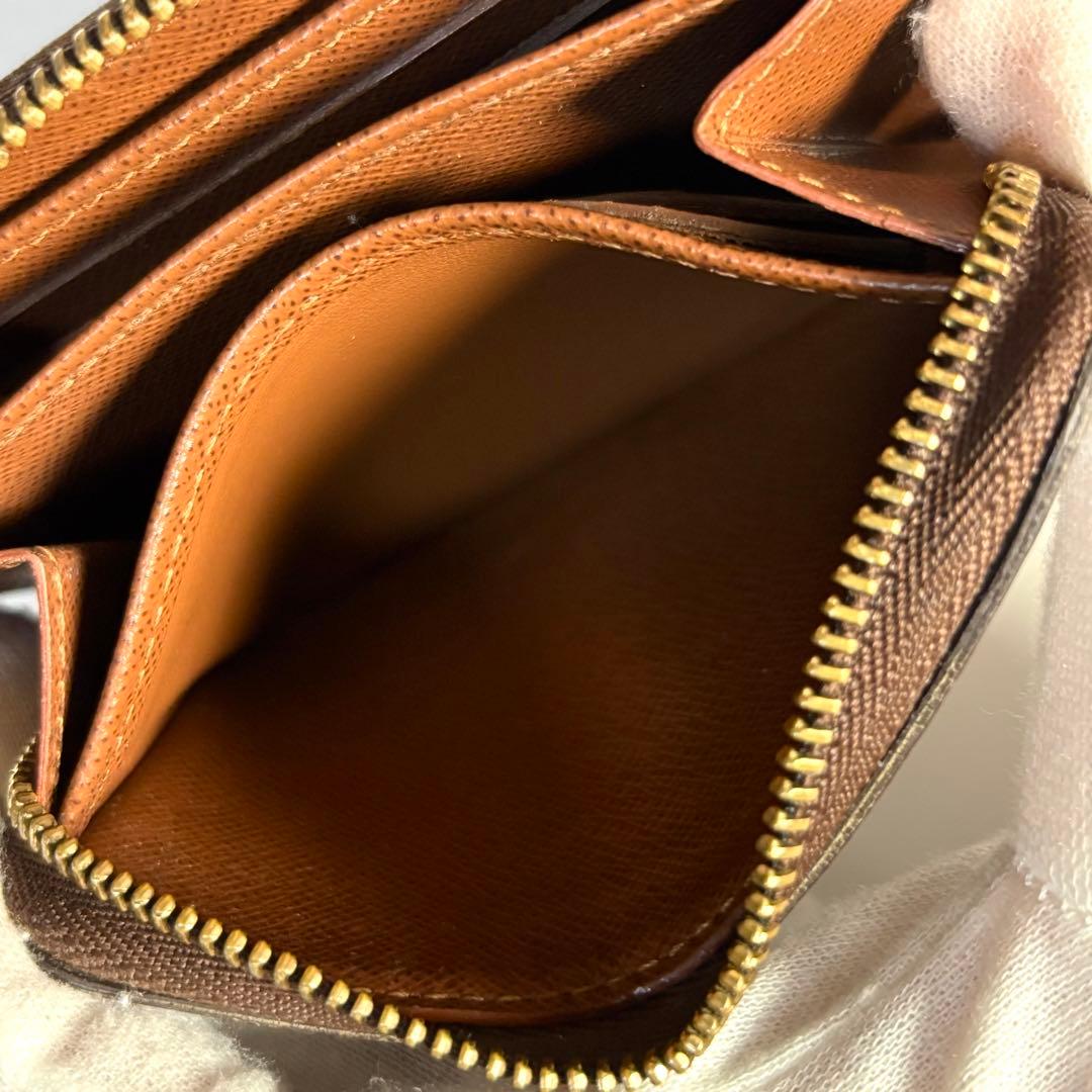 【極美品】ルイヴィトン モノグラム ジッピーパース　ラウンドファスナー