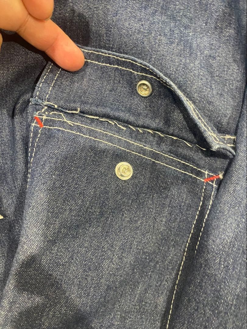 おそらくノンウォッシュ USA製 80s BIGMAC カバーオール L～XL