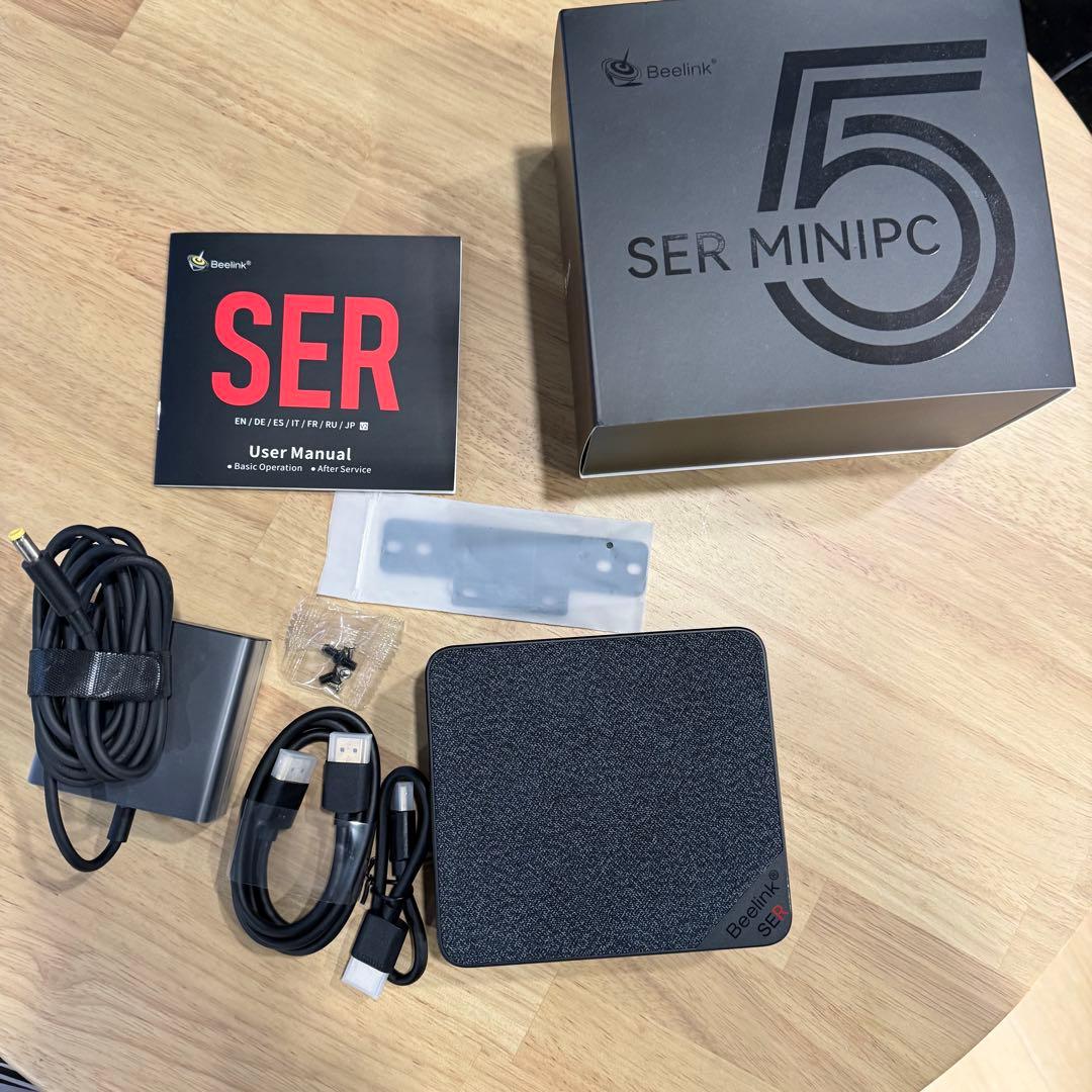 ミニPC Beelink SER5 MAX Ryzen 7 5800H