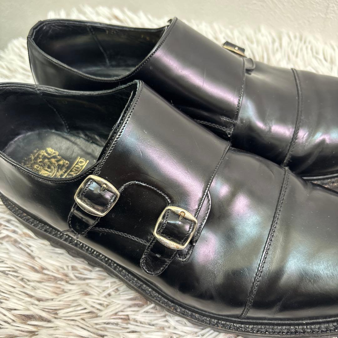 CAMINANDO ダブルモンクストラップシューズ ブラック