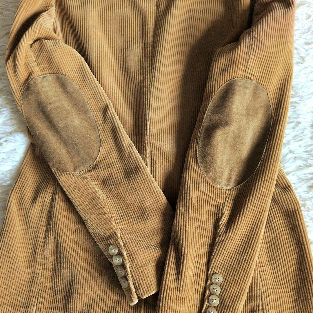 ラルフローレンベージュ コーデュロイ テーラードジャケットM　11号