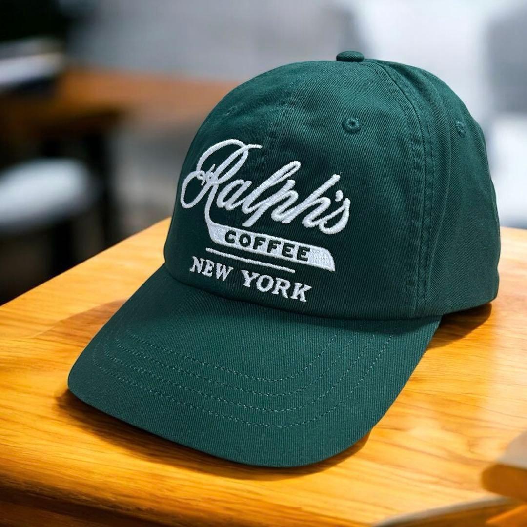 タグ付き新品❗️ラルフズコーヒー Ralph’s Coffee BB キャップ 緑