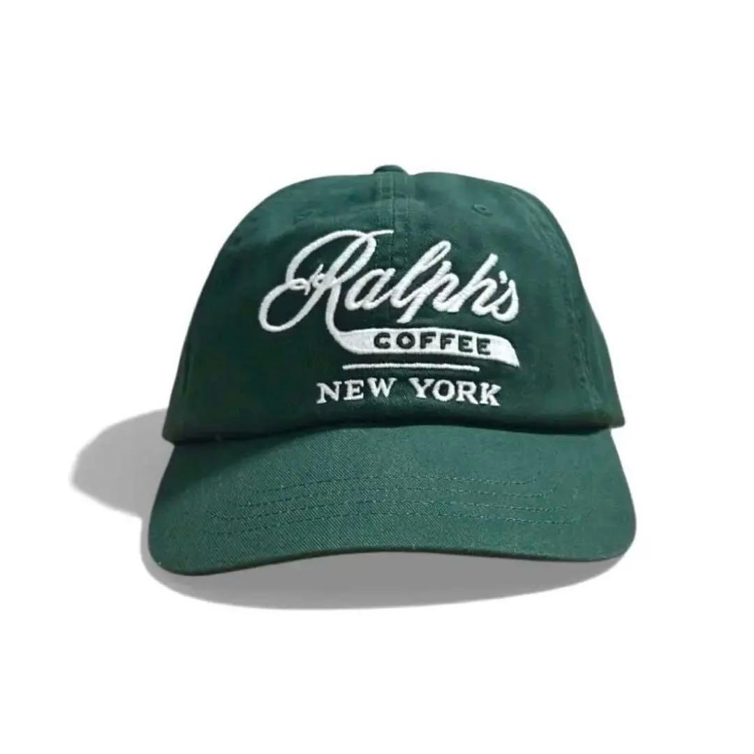 タグ付き新品❗️ラルフズコーヒー Ralph’s Coffee BB キャップ 緑