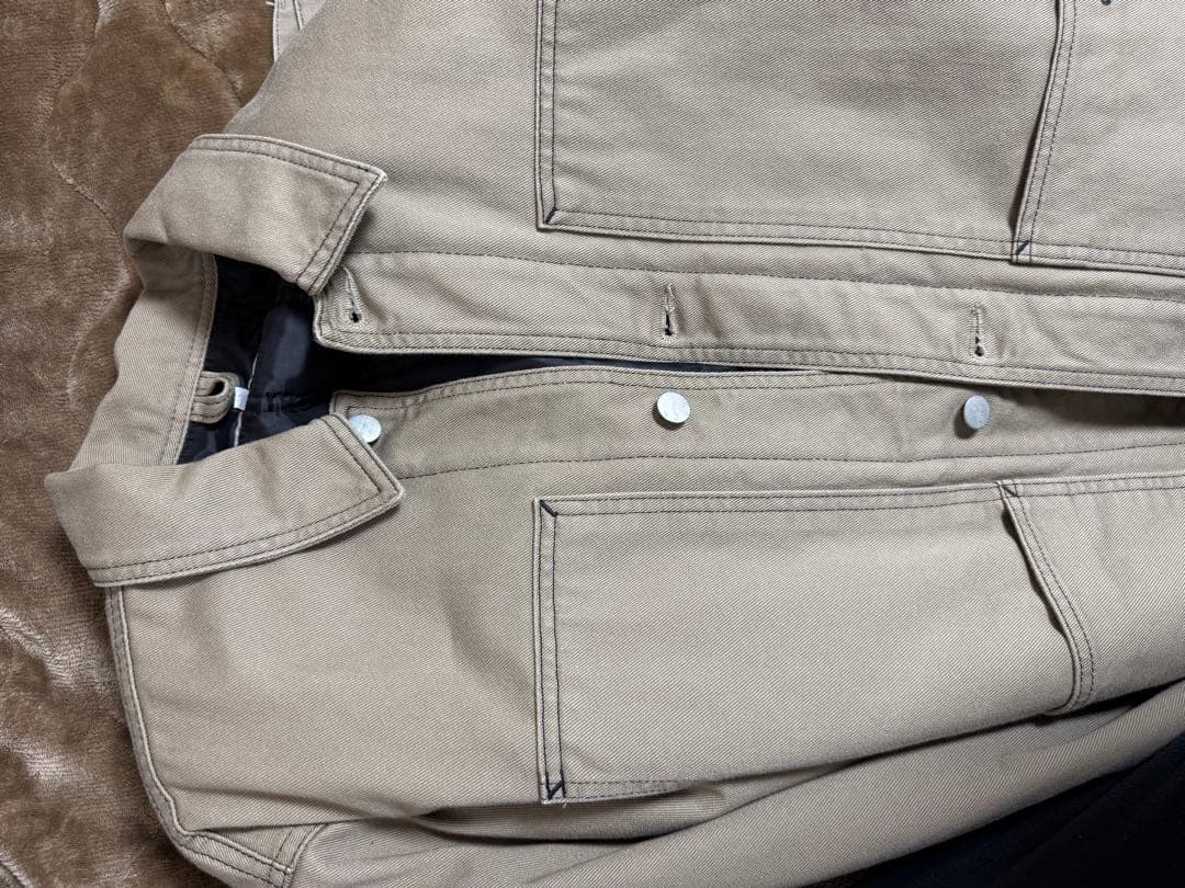 Carhartt ベージュ ジャケット・パンツセット　セットアップ