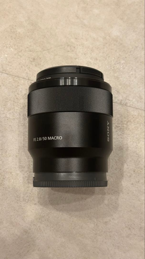 SONY レンズ FE 50mm F2.8 Macro