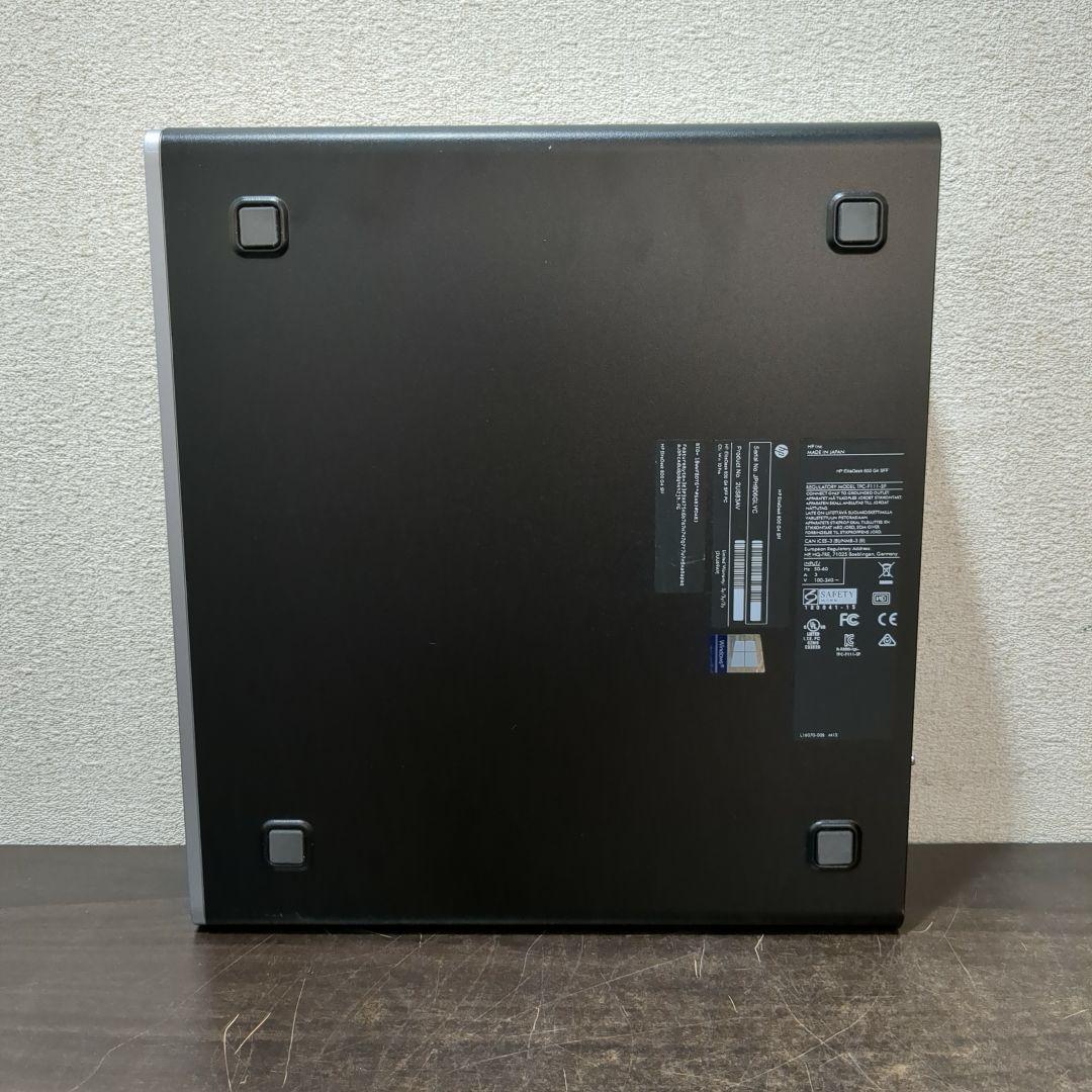 HP EliteDesk 800 G4 SFF デスクトップPC　M2325