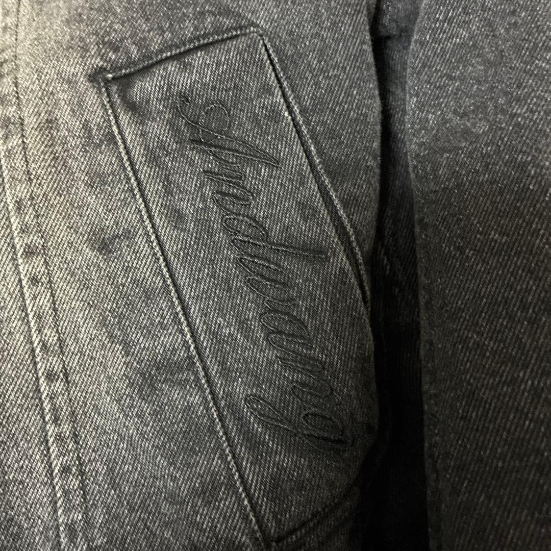 ジャケット・アウター Washed denim fur outer andwang.shop